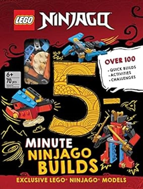 LEGO® NINJAGO® 5-Minute Builds HardcoverFree US Delivery | ISBN:1728272777