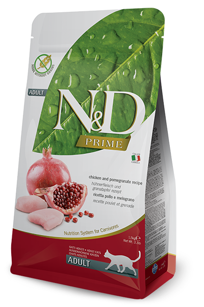 FARMINA n&d prime Neutered Adult al Pollo & Melograno - Alimento completo per gatti 300 gr - Immagine 2