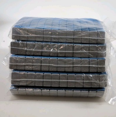 1200x 5g Klebegewichte Auswuchtgewichte Alufelgen TECPO Grau Set