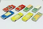 MATCHBOX/LESNEY - JOBLOT OF AMERICAN CARS   - USED CONDITION