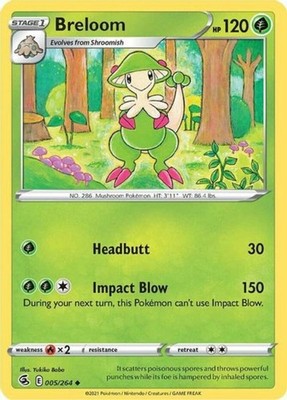 Breloom - 005/264 - Uncommon - Lightly Played