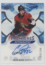 2017-18 Upper Deck Ice Ice Premieres Auto 238/299 Colin White #IPA-CW Auto 2o7