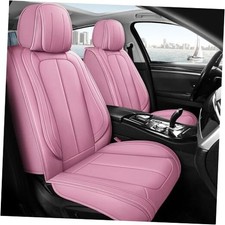 Car Seat Covers Full Set, Universal Seat Cover for Car, Thickened Pink
