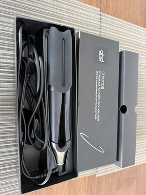 GHD Chronos Professional HD Motion-Responsive Haarglätter Schwarz - Neu 