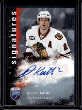 2007-08 Upper Deck Be a Player Duncan Keith Auto Chicago Blackhawks S-DK