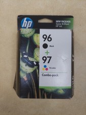 HP 96 2 Ink Cartridges 96 Black 97 Tri-color Expired 12/2011