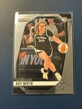 2024-25 WNBA Prizm Kate Martin #126 Base Rookie Card Las Vegas Aces RC Aces