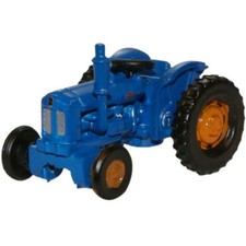 N Gauge Oxford Diecast Tractor Blue Fordson 1:148 Scale Model NTRAC001