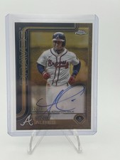 Topps 2024 Gilded Collection Autograph Ozzie Albies /75 Insert Braves