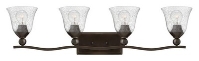 Hinkley Bolla Collection Transitional Four Light Bathroom Vanity Fixture, Old...