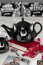 KILLSTAR Evil Bunny Teapot In Black