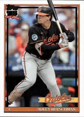 2026 Topps Series 2 35th Anniversary 1991 Adley Rutschman #91B2-42 Orioles