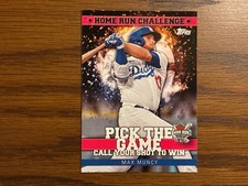 2022 Topps Series 1 - Home Run Challenge Code Card Max Muncy #HRC-25
