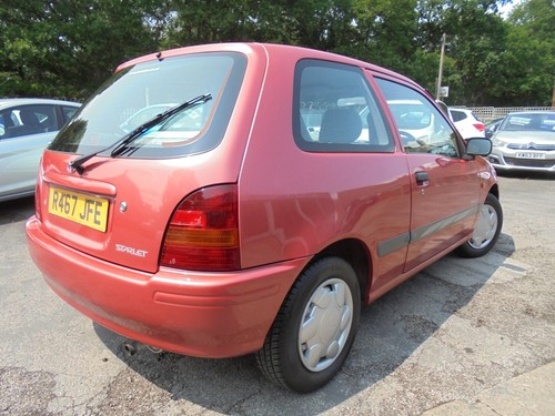 1997 Toyota Starlet 1.3 Sportif 3dr Automatic HATCHBACK Petrol Automatic - Picture 12 of 17