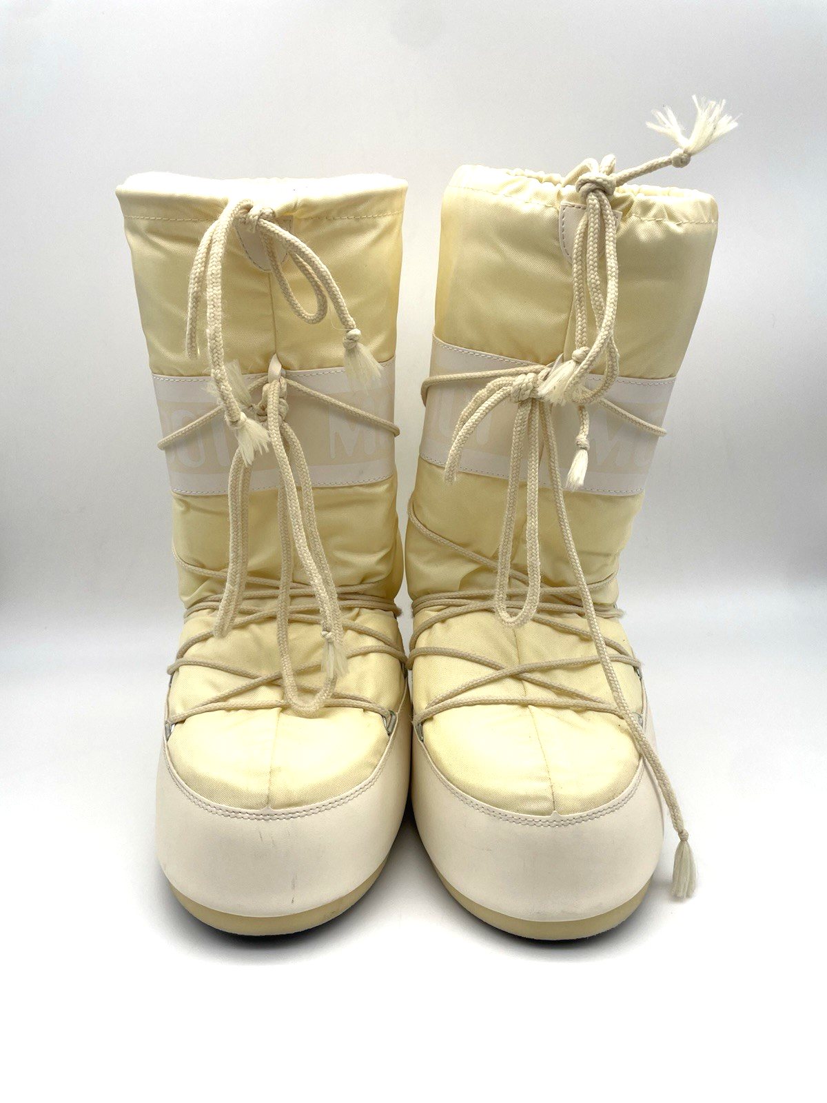 Tecnica Moon Boots The Original US Size Mens 9 Womens 10.5 EU 42/44 White Cream