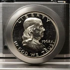 New Listing1962 silver franklin half dollar BU