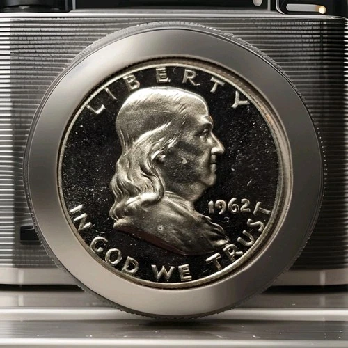 New Listing1962 silver franklin half dollar BU