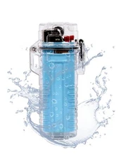 EDC Waterproof Lighter Case Cover Holder for BIC Regular Lighters Sleeve Type...