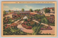 Postcard Ramon's Marriage Place Court Old Town San Diego California