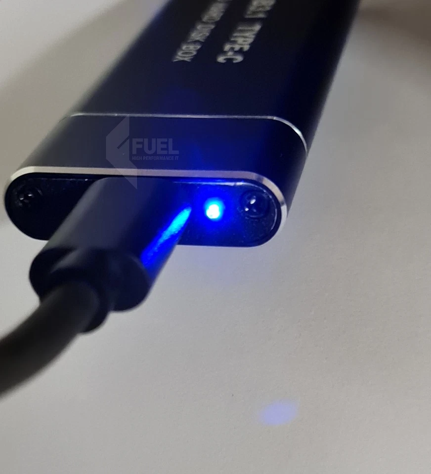 256Gbps M.2 NVME PCIe to USB 3.1 GEN2 M Key Mobile SSD - Image 3 of 4