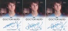 LE New 2023 Doctor Who Autograph card of Tommy Knight as Luke Smith Full Bleed D
