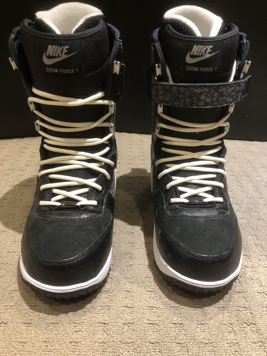 美品！ NIKE ナイキ SB ZOOM FORCE 1 スノーボードブーツ NIKE SB ZOOM FORCE 1 SNOWBOARD BOOTS STASH AF1 334841-001