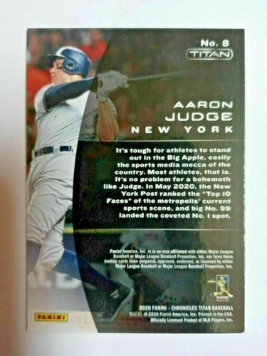 2020 Panini Chronicles - Titan Holo ⚾⚾ YOU CHOOSE!⚾⚾ - Picture 2 of 8