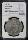 New Listing1901 Morgan Dollar NGC AU Details Scratches