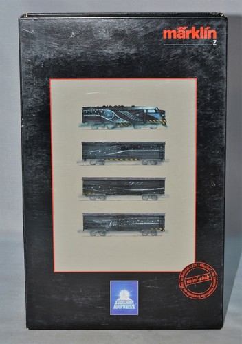 Z Scale Marklin 8116 STARLIGHT EXPRESS "GREASEBALL SET #2086/5000 LNIB Led - Picture 9 of 10