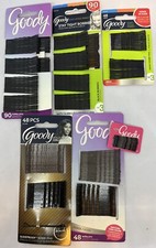 Lot of Goody Stay Tight Bobbies BLACK Bobby Pins 286 48 Skinny 334 Count