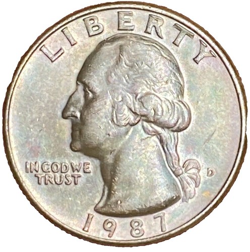 Whitman WASHINGTON QUARTER 1965 - 1987 Complete with 42 Circulated