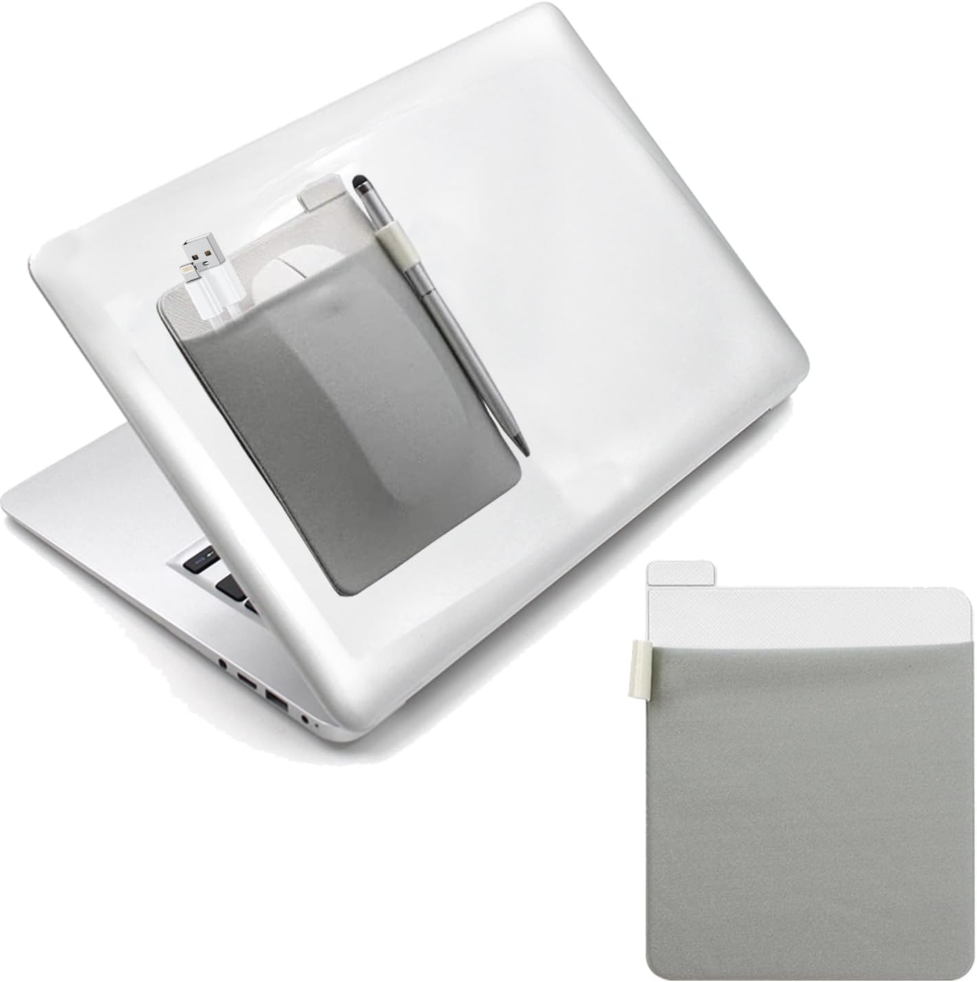 Portable External Hard Drive Carrying Case Sleeve Storage for Laptop, Reusable-image