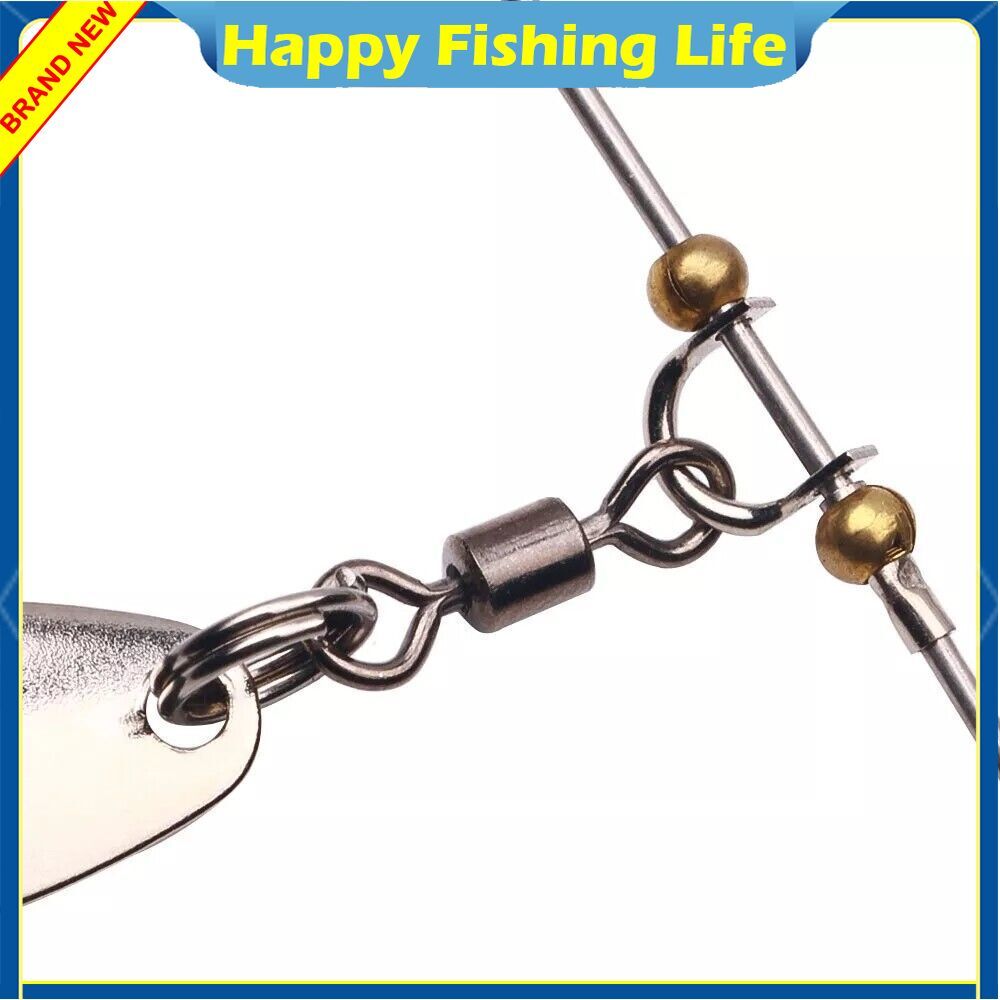 5PCS Alabama Rigs 5 Arms 4 Blades Umbrella Rig Fishing Lure 22cm Bait Kit Tackle - Image 11