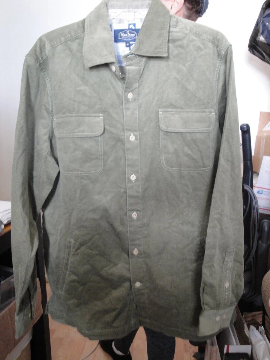 Nat Nast Corduroy Casual Button-Down Shirts for Men for sale | eBay