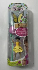 NIB My Fairy Garden Rosie With Scented flowers & Hair Clip 2018 Playmonster