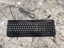 Microsoft Windows Wired Keyboard 600 Black - MS Part No X818767001