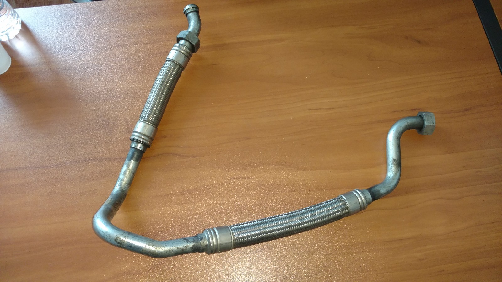 LAMBORGHINI MURCIELAGO UPPER OIL TANK HOSE LINE OEM 07M117413 
