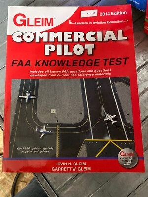 Gleim Commercial Pilot FAA Knowledge Test Book - 2014 9781581943863| eBay