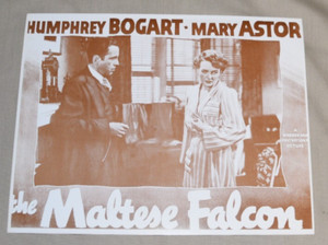 The Maltese Falcon 1941  Movie Poster  Humphrey Bogart  11 X 14 |