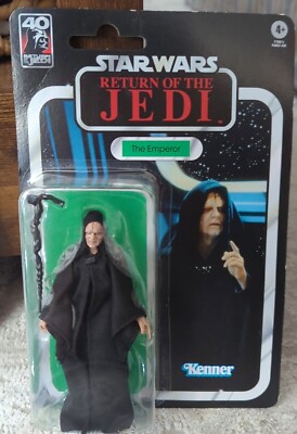 Star Wars Black Series Return of the Jedi The Emperor 40th Figure 6'' SEALED