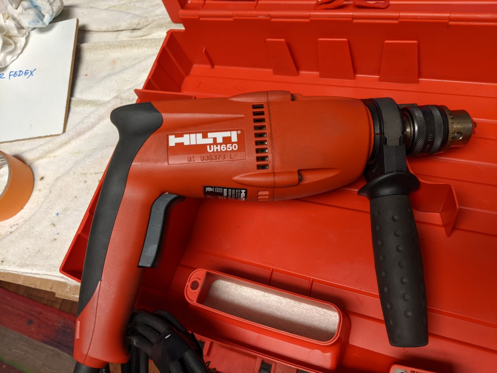 Hilti UH650 1/2" Hammer Corded Drill Asis Broken for sale online eBay
