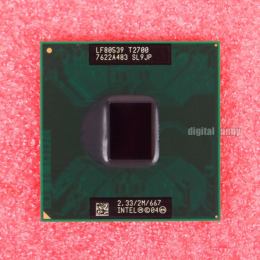 Intel Core Duo T2700 正規品質保証 2.33 GHz CPU Processor 新品■送料無料■ SL9JP LF80 Dual-Core