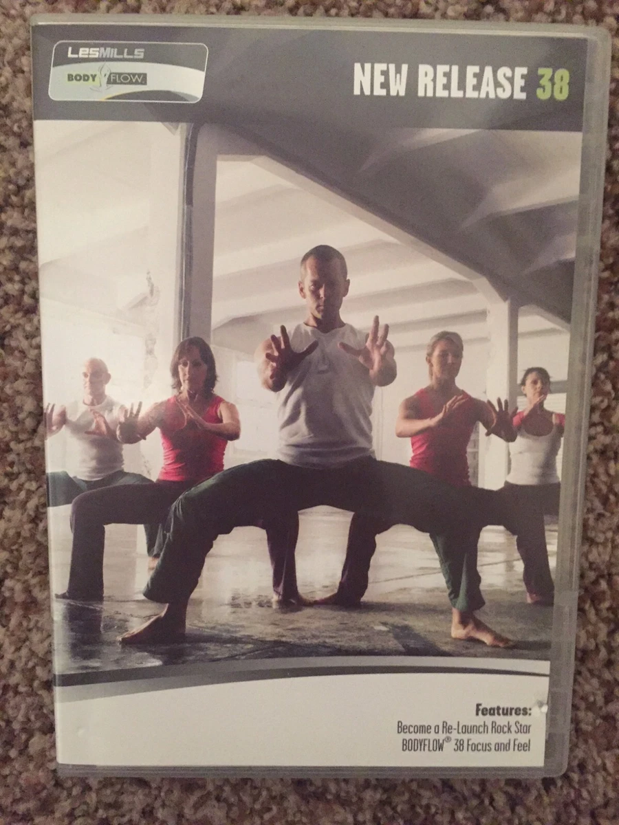 Les Mills BODYFLOW 38 DVD, CD, Notes body flow balance