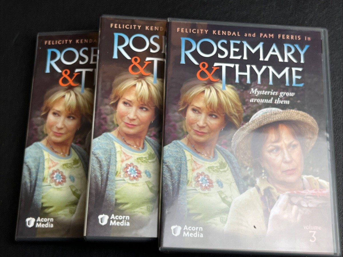 Rosemary & Thyme - Series 2 (DVD, 2006, 3-Disc Set) VG | B2G1FREE