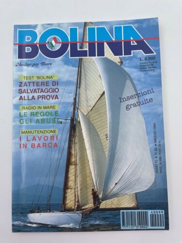 Bolina Andar per mare n. 99 1994 Zattere di salvataggio alla prova lavori barca - Foto 1 di 3
