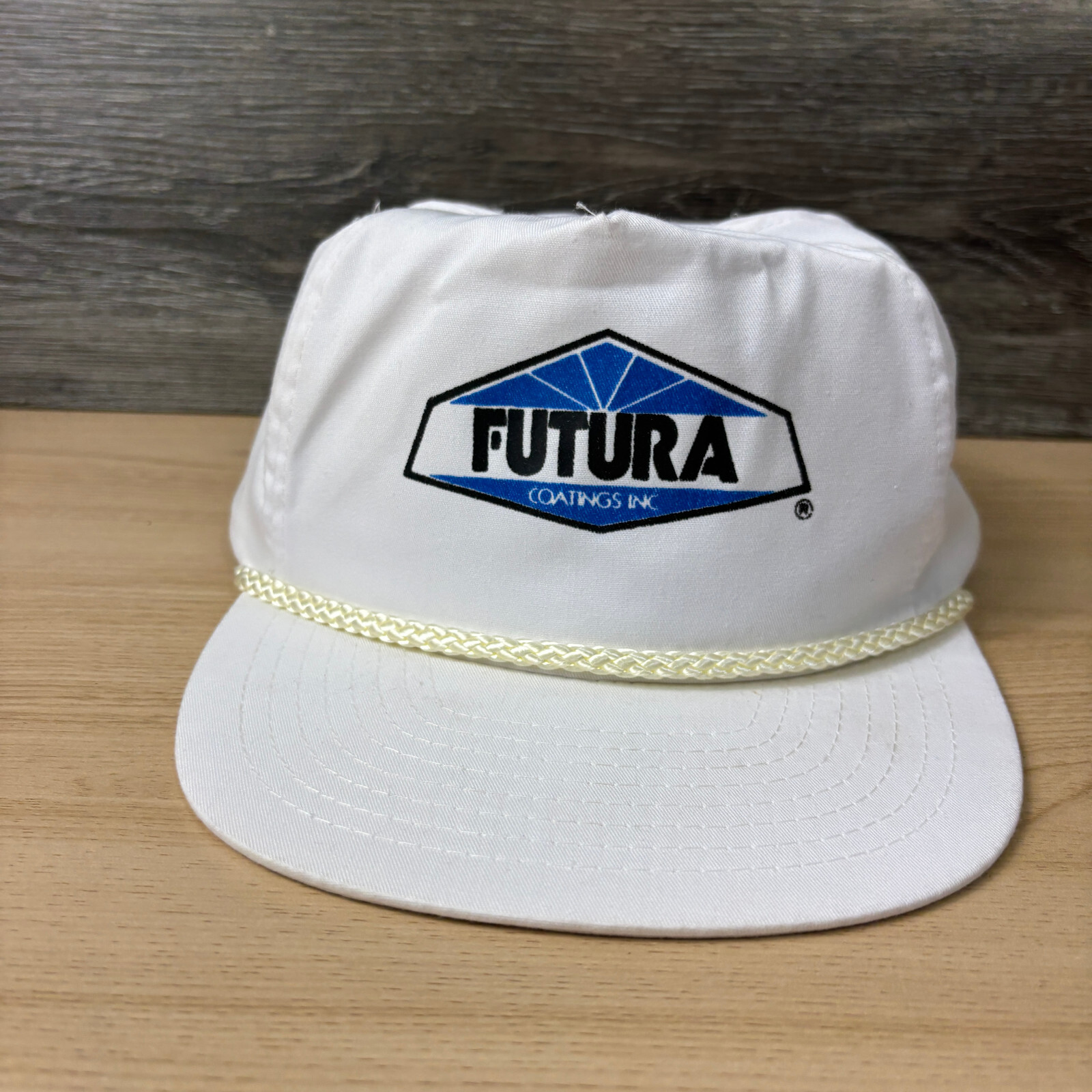 Cap Snap Back White Trucker Adjustable