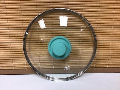 Green Life Glass Replacement Sauce Pan / Pot Lid 9-1/2'' Turquoise GreenLife