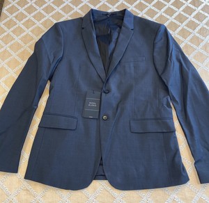 Nuevo Con Etiquetas Zara Man Gris Oscuro Mezcla de Lana Traje Chaqueta de  vestir para hombre Talla 42 de EE. UU. | eBay