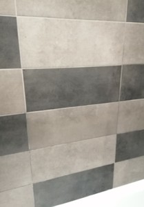 Détails Sur Carrelage Mural Gris Clair Et Anthracite