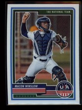 2023 Panini USA Baseball Stars & Stripes #19 Macon Winslow